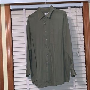 Men’s button down long sleeve 18 1/2 Neck 34/35